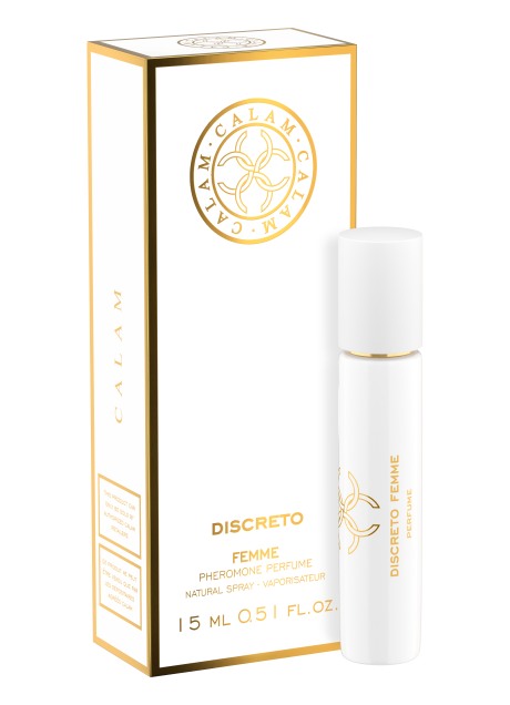 CALAM Discreto Femme 15 ml, fragancia floral afrutada en formato spray de viaje
