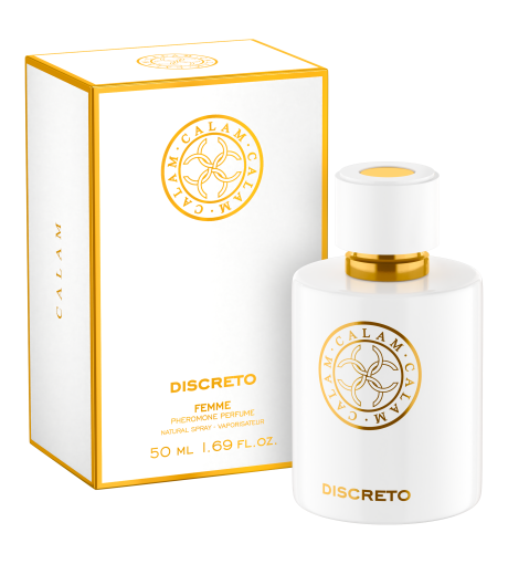CALAM Discreto Femme 50 ml, perfume de feromonas floral afrutado para mujer